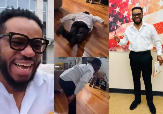 Lamboginny over the moon as he becomes a US citizen